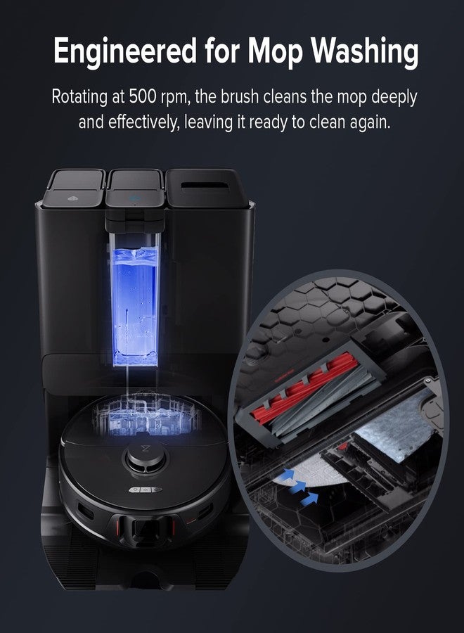 roborock High-Speed Cleaning Brush for Saros 10/S8 MaxV Ultra/S8 Max Ultra/S8 Pro Ultra/S7 Max Ultra/S7 MaxV Ultra for Mop Washing and Dock Self-Cleaning (2pcs Included), Robot Vacuum Accessories - Image 3